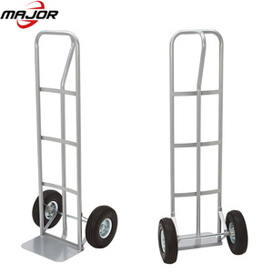 Roughneck Hand Truck - 600Lb. Capacity, Flat Free Tires HT2008 trolley cart garden cart hand trolley