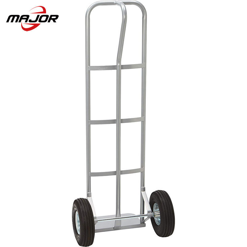 Roughneck Hand Truck - 600Lb. Capacity, Flat Free Tires HT2008 trolley cart garden cart hand trolley