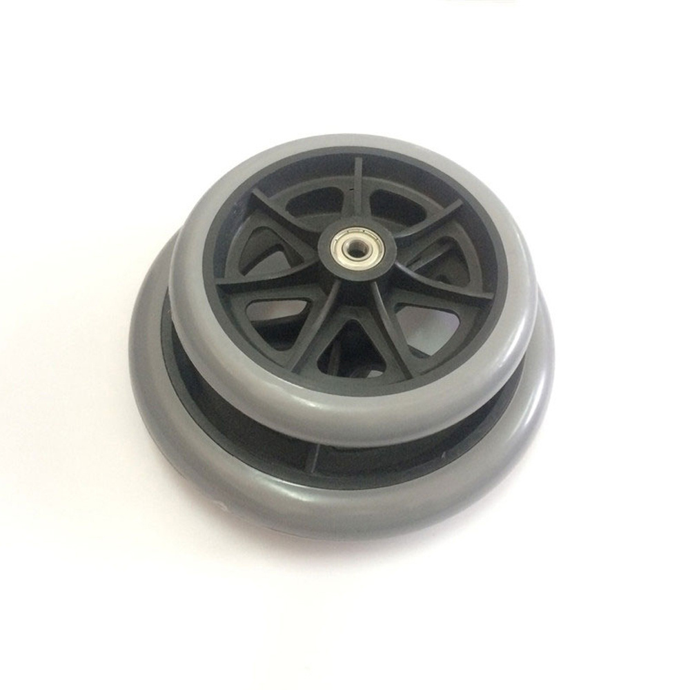 manual wheelchair parts/polyurethane replacement wheelchair wheels and tires