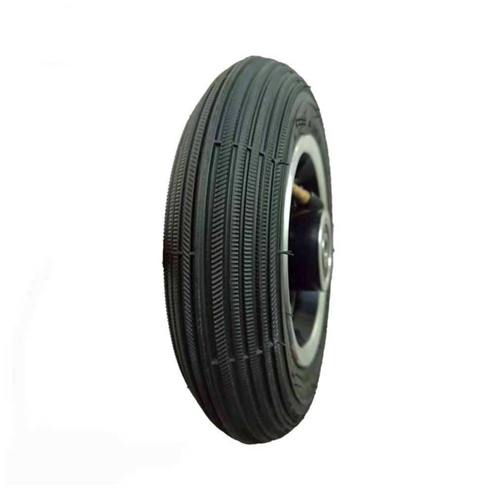 7-Inch 7x1 3/4 Pneumatic Tire and Steel Rim Wheels for Tool and Children's Cart Material Handling Equipment Parts