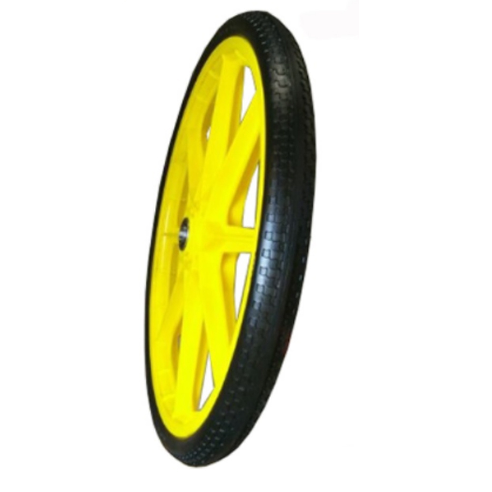 20 Inch Flat Free Pu Foam Filling Tire Solid Wheels 20x1.75 Bicycle Wheel