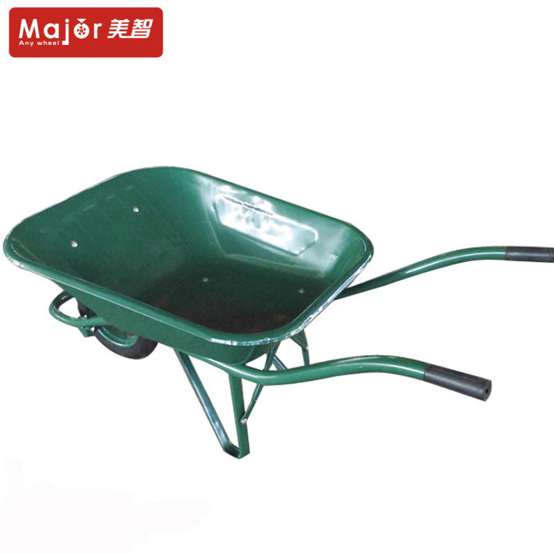 WB6400 concrete steel tray wheelbarrow, load capacity construction wheelbarrow manufacturer