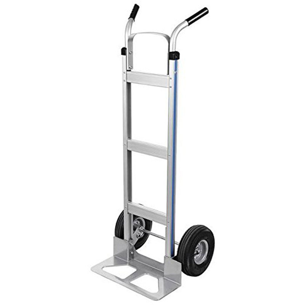 HT2106 heavy load aluminum hand truck trolley with two wheels