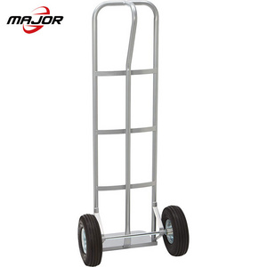 Multi sack hand truck and Two Wheel Steel Metal Platform trolley HT1805 wagon hand trolley cart