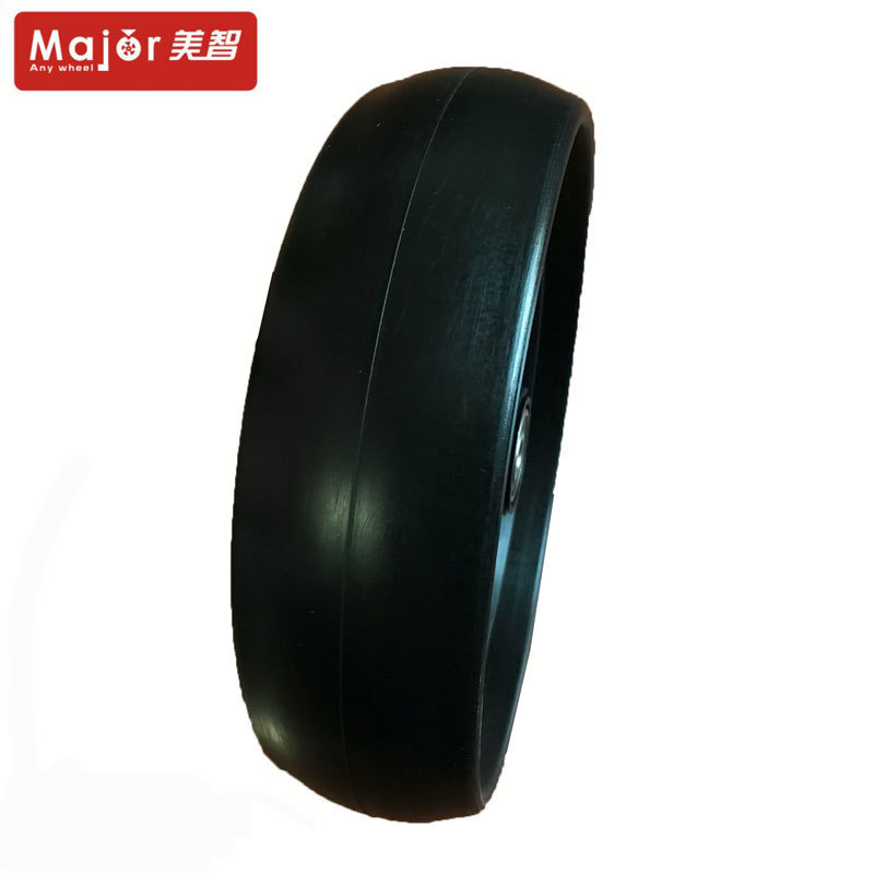 Plastic Rim 10 Inch Golf Trolley Cart Pu Foam Rubber Wheels Bicycle Pu Wheel