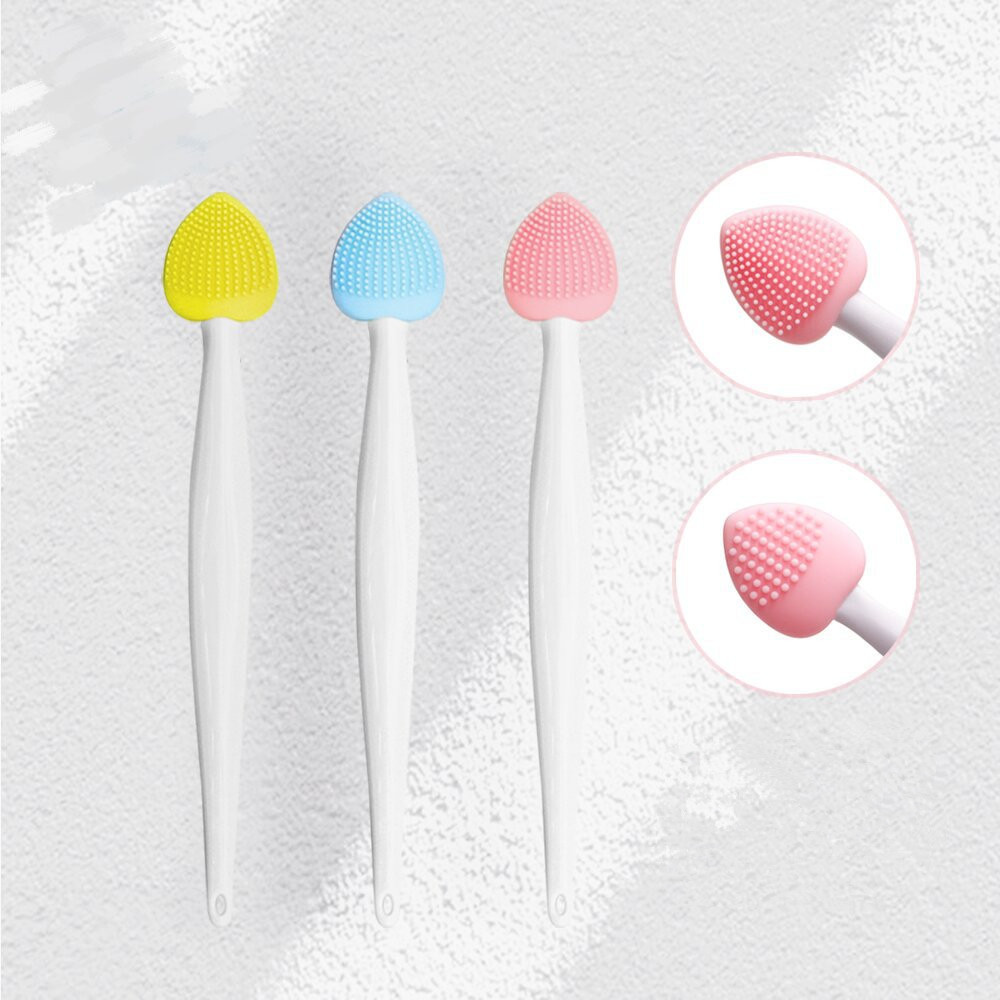 YDS Lip scrubber and exfoliating brush tool silicone material for men women smoother and fuller lip appearance