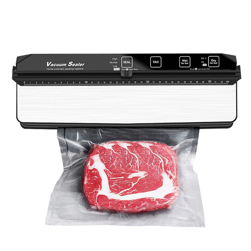 Vacuum sealer canister small and easy to operate LED display panel vacuum sealer sealing machine