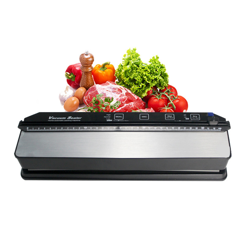 Vacuum sealer canister small and easy to operate LED display panel vacuum sealer sealing machine