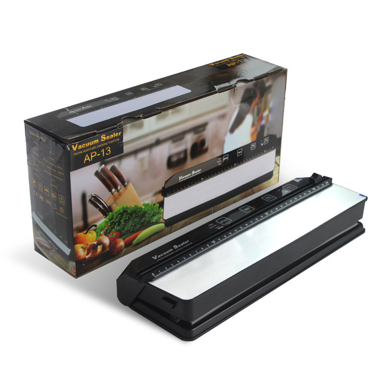 Vacuum sealer canister small and easy to operate LED display panel vacuum sealer sealing machine