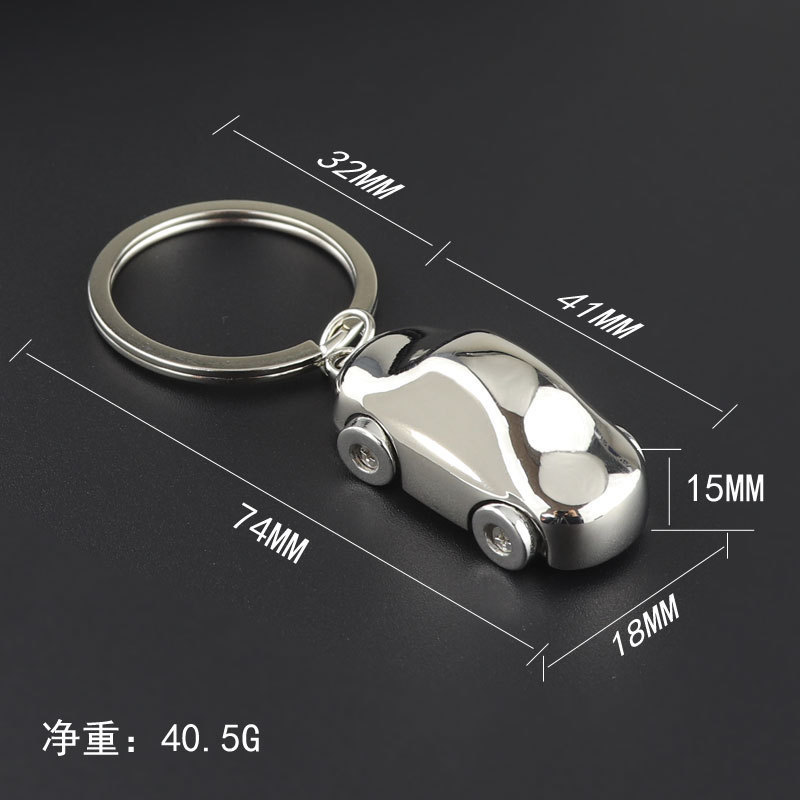 2023 F1 All-wheel Car Key Chain Personalized Car Pendant Gift Key Ring Gift Key Chain Sublimation Formula 1 Keychain