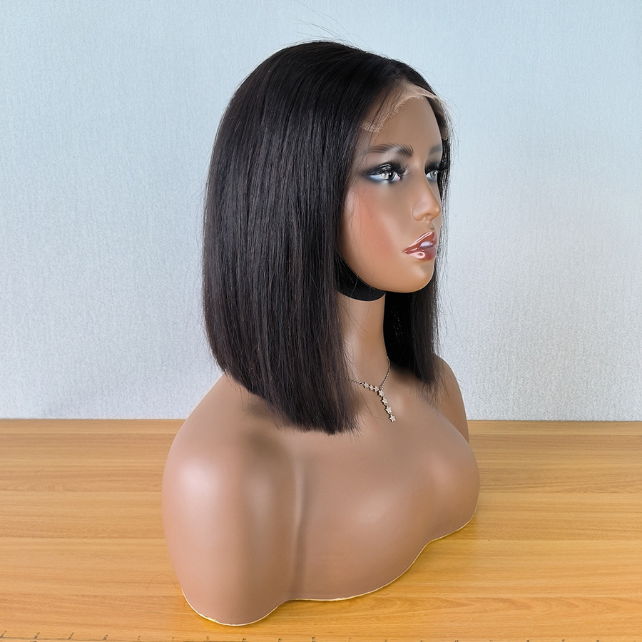 Wholesale 5x5 HD Lace Closure Bob Wig Virgin Brazilian Hair Real Hd Lace Bob Wigs Human Hair Lace Front Wigs For Black Women