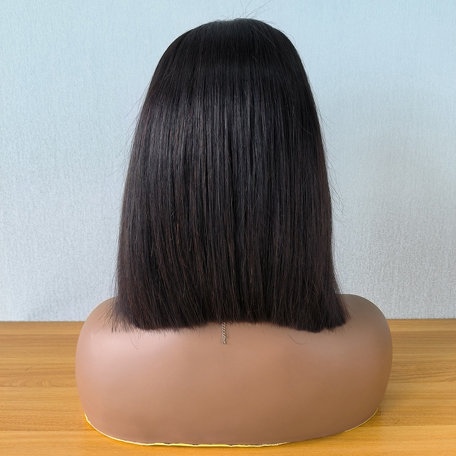 Wholesale 5x5 HD Lace Closure Bob Wig Virgin Brazilian Hair Real Hd Lace Bob Wigs Human Hair Lace Front Wigs For Black Women