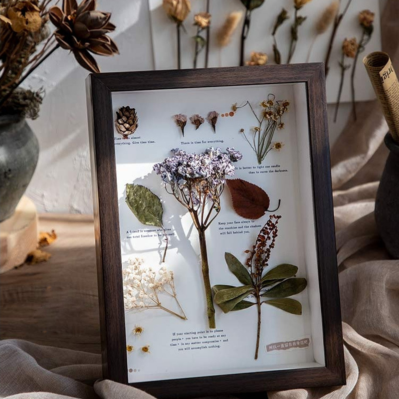 Hollow 3CM 5CM Photo Frame A4 A3 Creative Handmade Diy Dried Flower Picture Bbox Frame Photo 3d Shadow Specimens Picture Frame