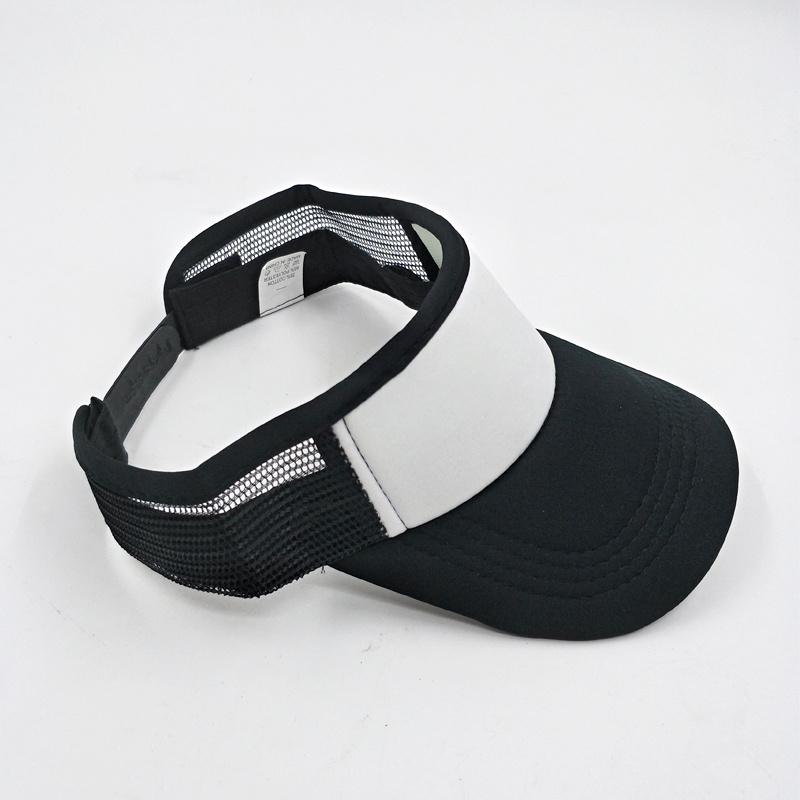 RubySub Outdoor Sports Polyester Sublimation Hats Blank Adult Custom Bucket Visor Baseball Hat