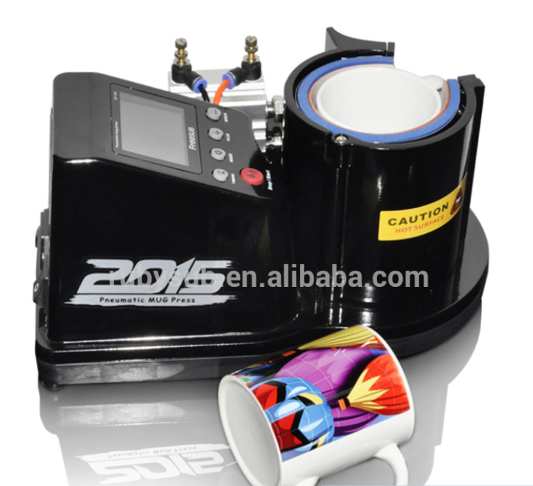 ST110 Pneumatic Sublimation Vacuum Machine Automatic Heat Press Machine 11OZ Mug Thermal Transfer Mug Cup Printing