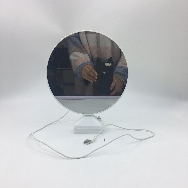 RubySub 3 in 1 Sublimation Magic Mirror Blanks USB Charge Custom Magic Mirror Photo Booth Led Frame