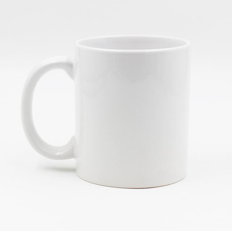 A Grade sublimation mug 11oz blank plain coffee mugs for sublimation printing bulk white ceramic 11oz sublimation mug