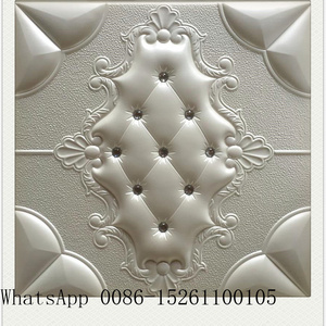 Popular Velvet Upholstered Soft Insulated Interior Wall Panel Decorative Wall Panels For Bedroom