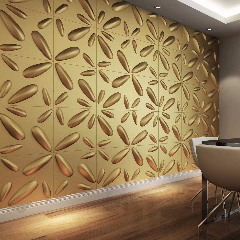 Wood Design Stylish And Durable 3d Wall Panel - Perfect For Home Improvement