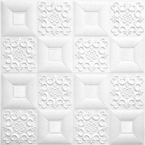 White Orange Black Blue Brick Design Foam Wallpapers 3d Brick Wall Paper 3d Pe Wallpaper Walls