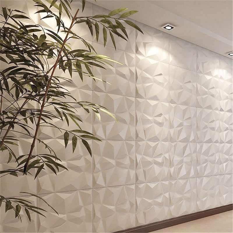 3D PVC wall panel wallpaper with different designs and colors manufactory