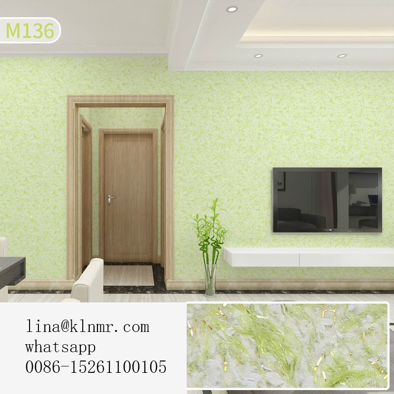 Ins Home Decorative Wedding Room Bedroom Wall Paper Non Woven Waterproof Wall Treatments Grey Silk 3d Wallpaper