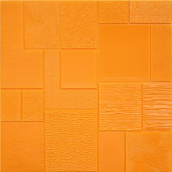 White Orange Black Blue Brick Design Foam Wallpapers 3d Brick Wall Paper 3d Pe Wallpaper Walls