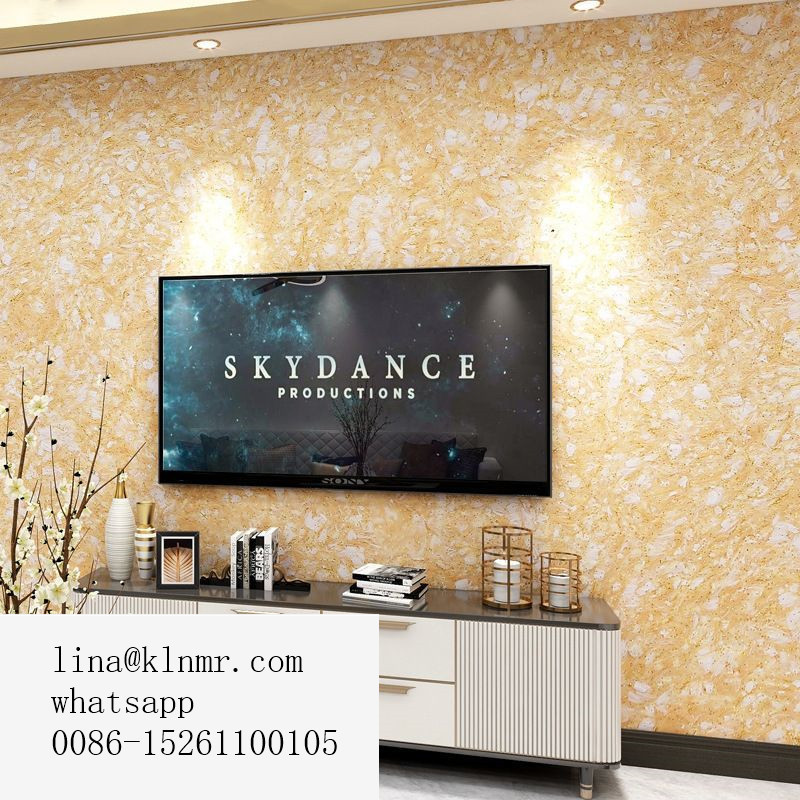 Modern Customhotel Living Room Fabric Abstract Tropical Landscape Wall Paper 3d Elegant Home Wallpaper