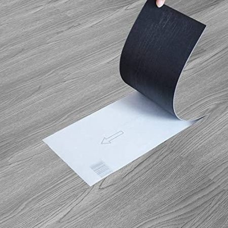 WoSelf Adhesive Vinyl Flooring Tiles Waterproof Peel and stick PVC Plastic flooring