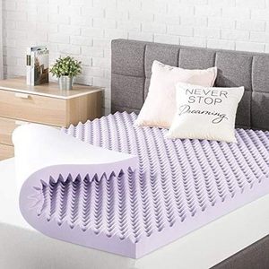 Best Price Mattress 3 Inch Egg Crate Memory Foam Mattress Topper CertiPUR-US Certified Full Size Single Organic Mattress