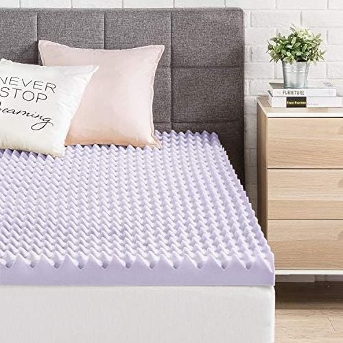 Best Price Mattress 3 Inch Egg Crate Memory Foam Mattress Topper CertiPUR-US Certified Full Size Single Organic Mattress