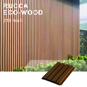 External Cladding Great Outdoor Plastic Composite Garden Cladding Exterior Waterproof Outdoor Fluted Wpc Wall Panel