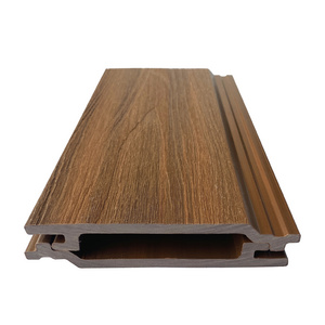 Rucca Wood Plastic Composite Co Extrusion Exterior Wall Waterproof Outdoor Decorative Cladding Panels WPC Board 156*21mm