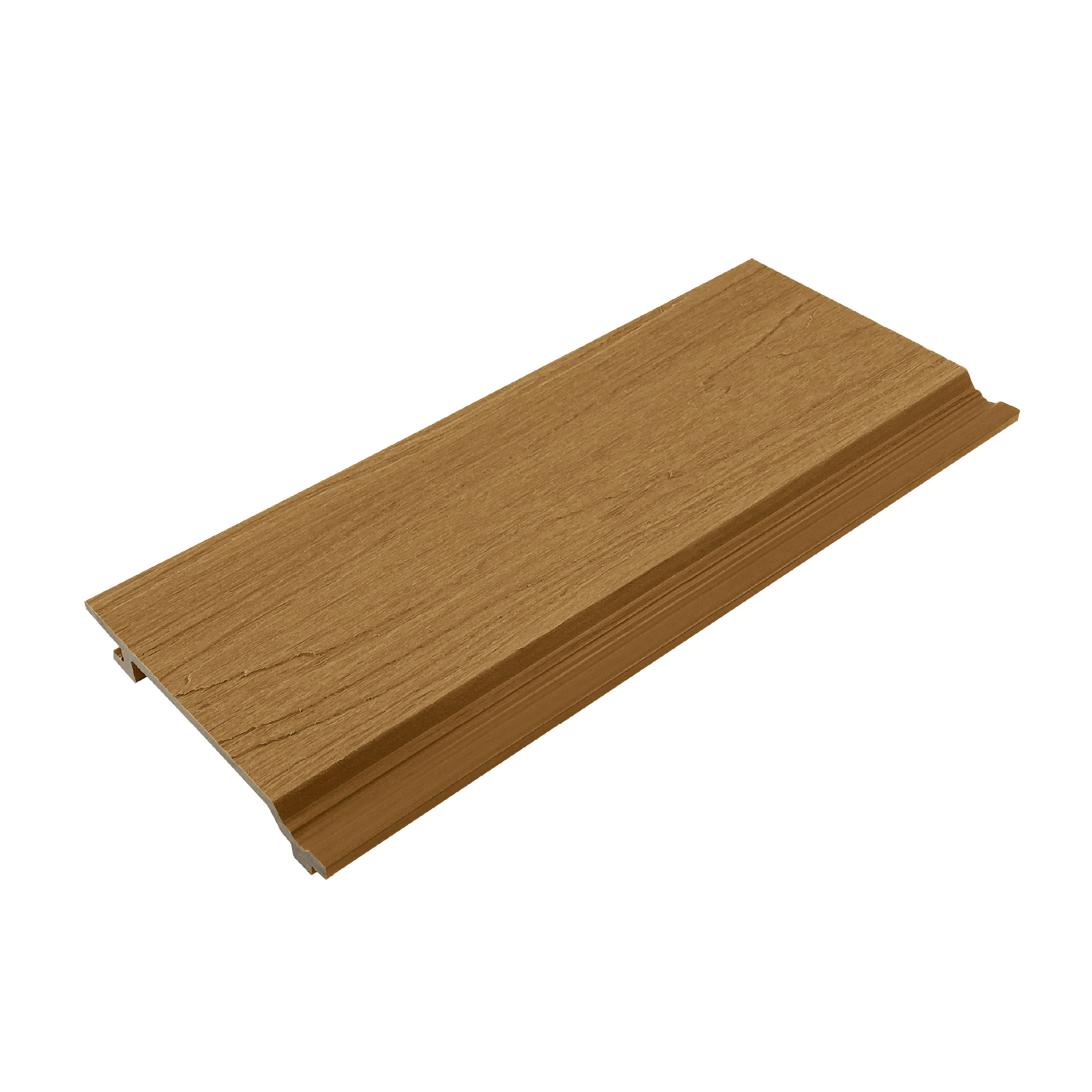 RUCCA Fireproof Co extrusion Wood Plastic Composite 130*18mm Wall Cladding Wpc Wall Panel Outdoor Cladding Factory