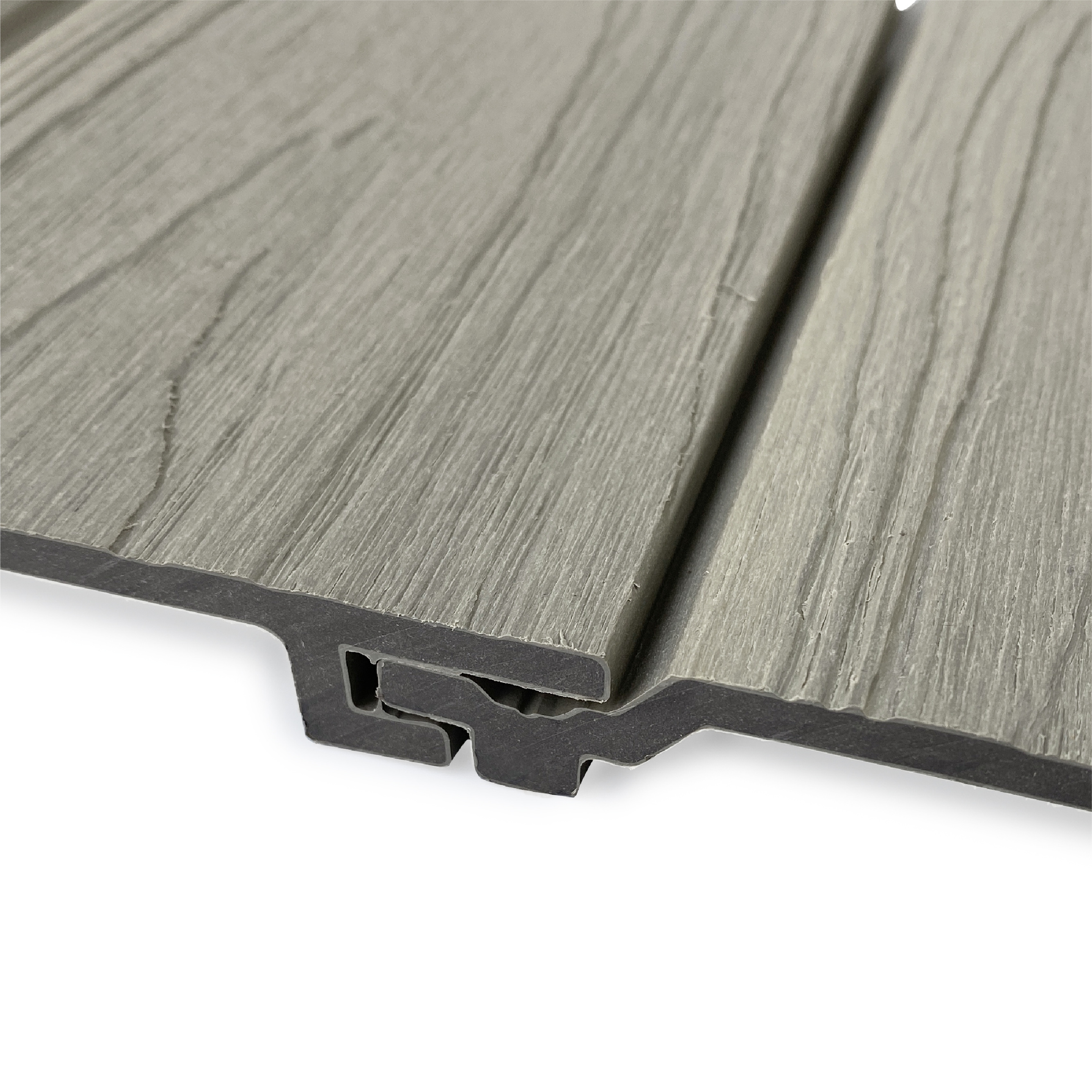 RUCCA Fireproof Co extrusion Wood Plastic Composite 130*18mm Wall Cladding Wpc Wall Panel Outdoor Cladding Factory