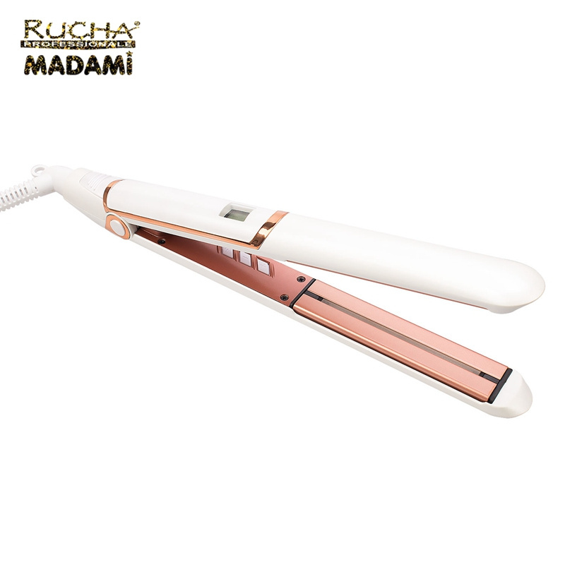 Ceramic tourmaline ionic flat iron infrared hair straightener