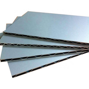 New Product Aluminum Lattice Wave Core Composite Metal Sheet Panel