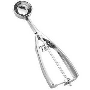 Ice Cream Scoop 3Pcs Cookie Scoop Set Stainless Steel Scooper with Trigger Release Large/Medium/Small Size