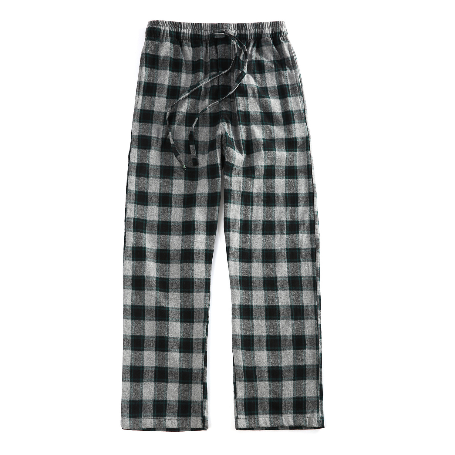 Flannel plaid sleep pants wholesale men's trousers high quality pajamas pants cotton boys pant