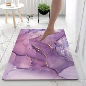 2024 Luxurious Anti Non Slip Antislip Absorbent Absorbing Floor Door Skymoving Washroom Products Bath Mats Bathroom Mats Rug