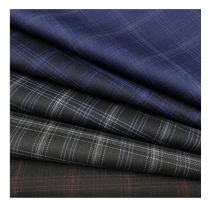 Competitive Price Cashmere Poly Wool Spandex Suiting Fabric Customized Stretchable Spandex Woolen Fabric Supplier