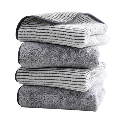 Microfiber towels bamboo charcoal fiber absorbent household shower thick soft face towel bath towel