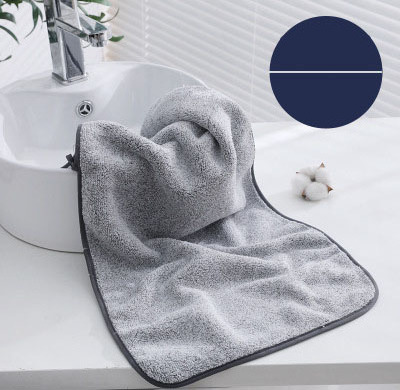 Microfiber towels bamboo charcoal fiber absorbent household shower thick soft face towel bath towel