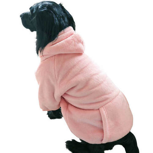 S-XXL Pet Cloth Autumn Fashion Sport Jacket Color Sherpa Fleece Hooded Warm Cat Sweatshirt Dog Clothes with Hood