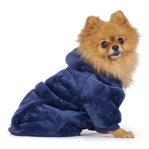 S-XXL Pet Cloth Autumn Fashion Sport Jacket Color Sherpa Fleece Hooded Warm Cat Sweatshirt Dog Clothes with Hood