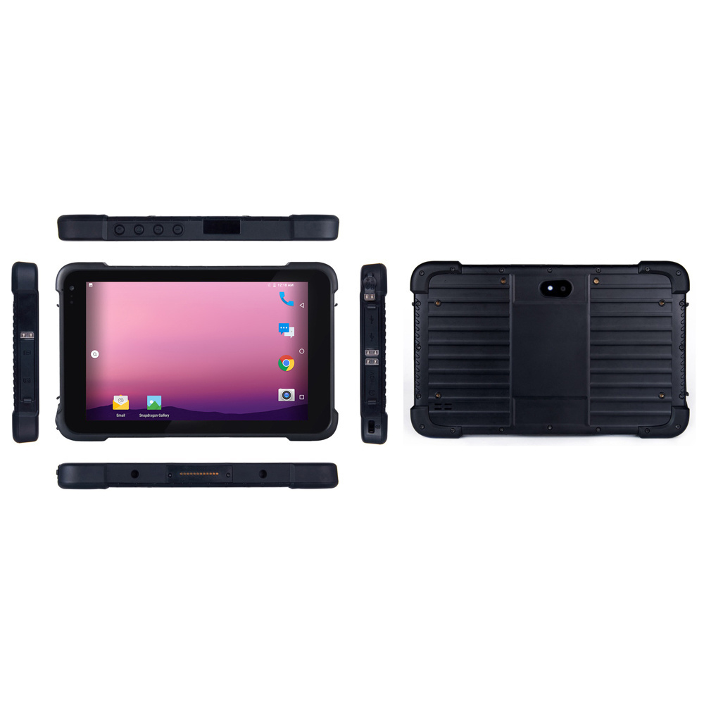 8 Inch 4G 64G 1000 nits smart industrial rugged tablet IP65 android