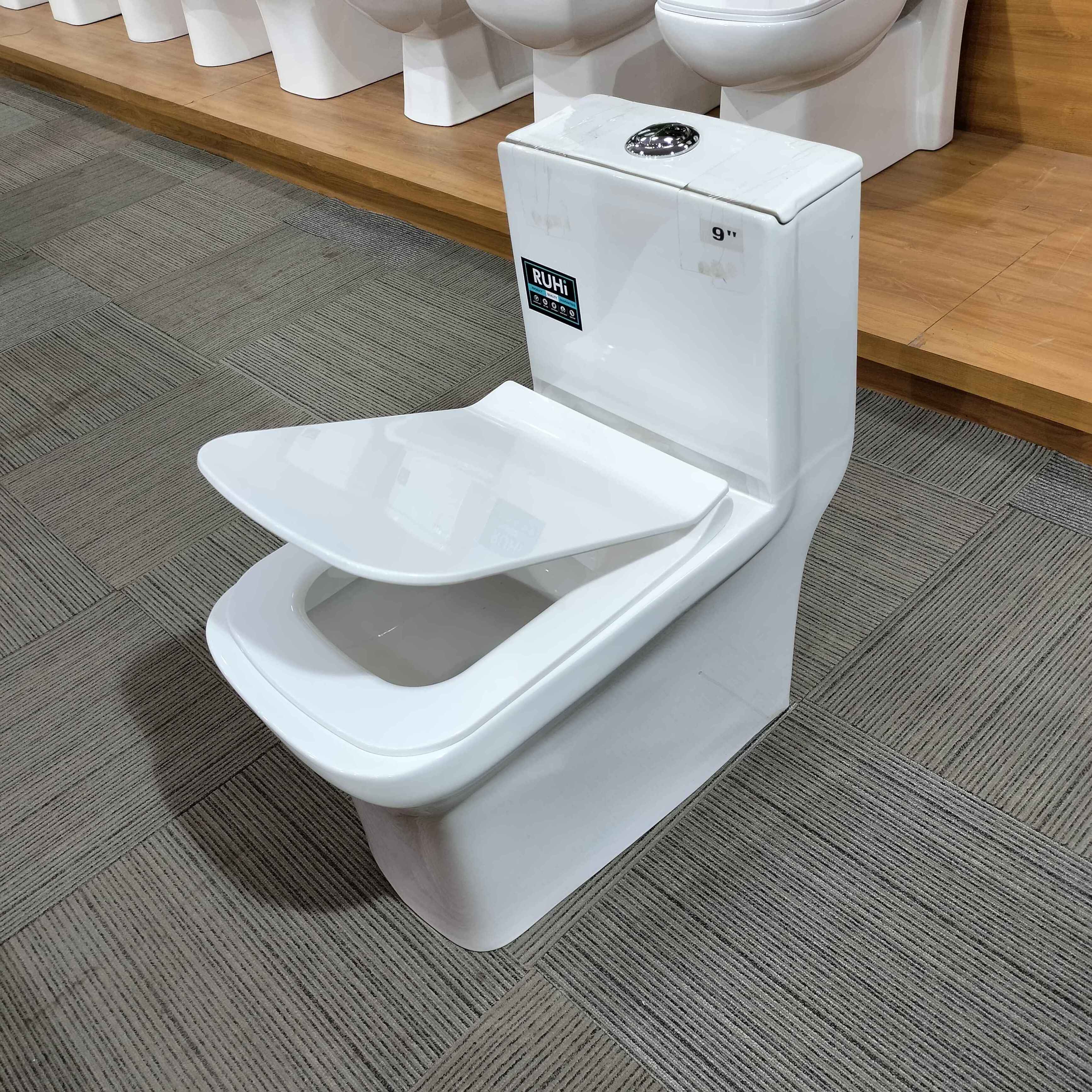 Home hotel porcelain sanitary ware inodoor commode toilet bowl ceramic wc one piece bathroom toilets