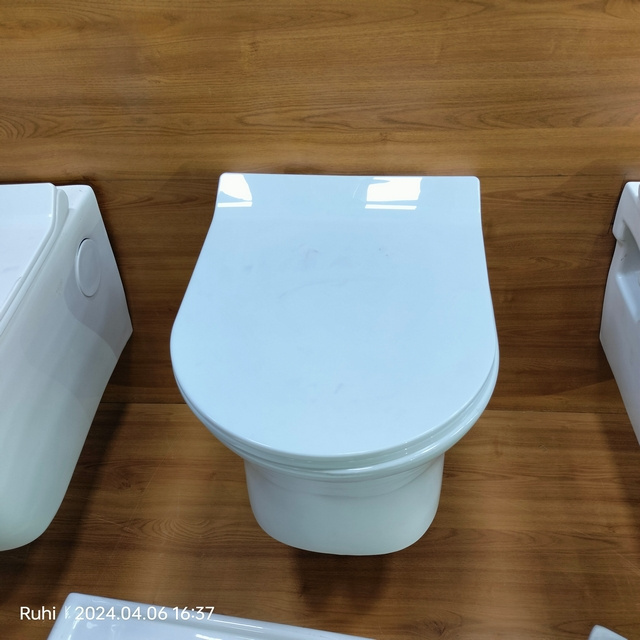 india supplier European senior wall hung toilet, bathroom ceramic wall mounted toilet for bathroom