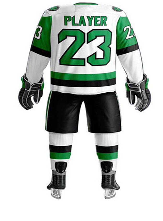 Top Custom Jersey Hockey Embroidery Tackle Twill Team Hockey Shirt Ice Hockey Uniforms Jerseys