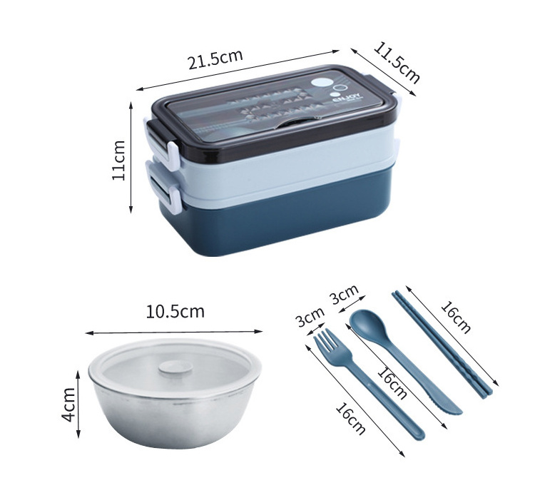 New Arrival Food Containers Bento Lunch Box Stainless Steel Bento Box Leak Proof